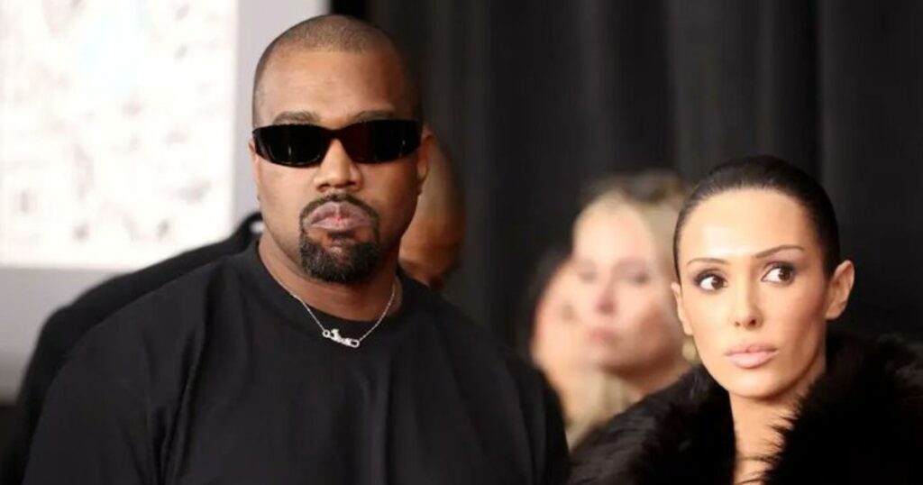Kanye West and Bianca Censori