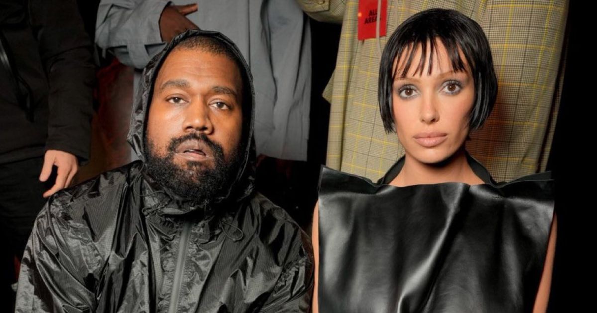 Kanye West with Bianca Censori 