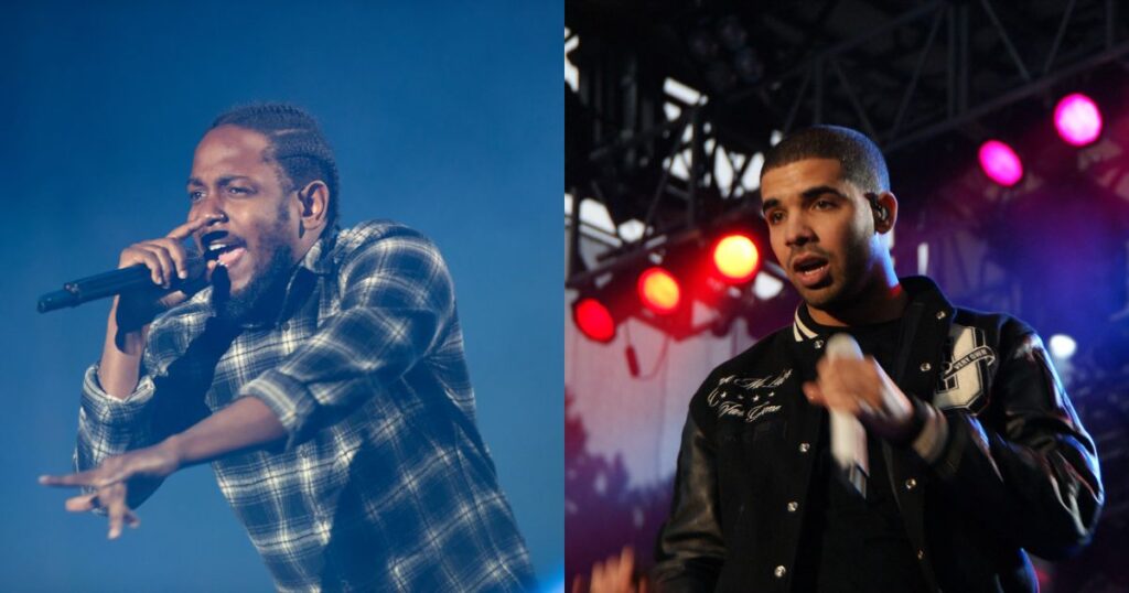 Kendrick Lamar and Drake