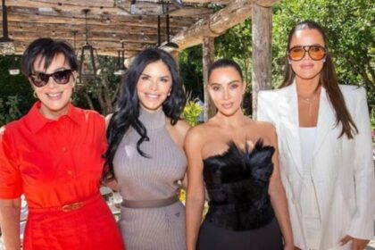 Lauren Sanchez with the Kardashians