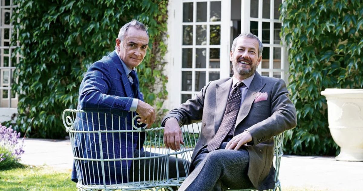 Lord Ivar Mountbatten and James Coyle