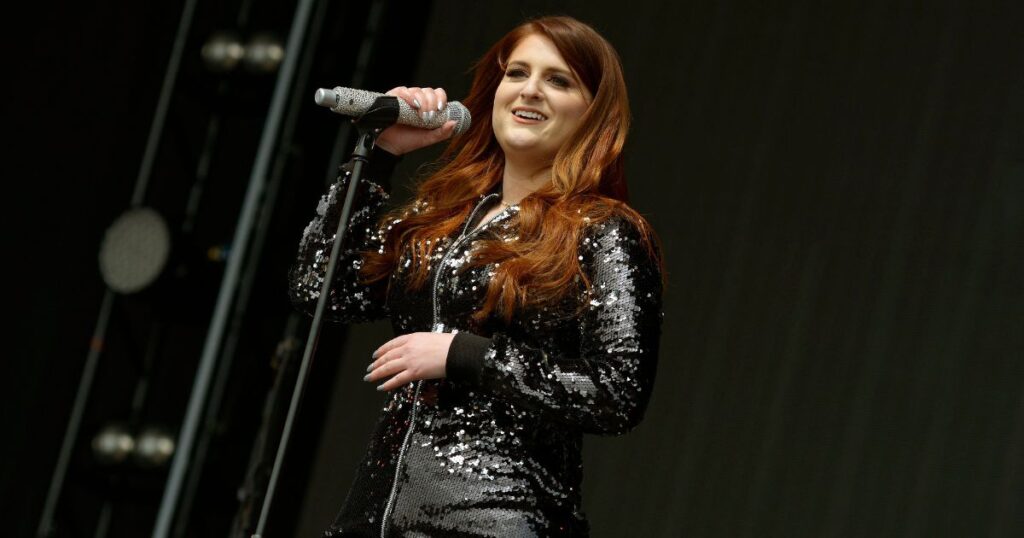 Meghan Trainor performing