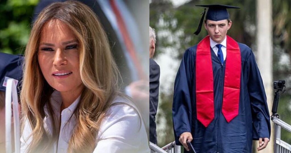 Melania Trump Breaks Silence On Barron’s Harvard Rejection