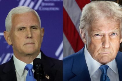 Mike Pence and Donald Trump