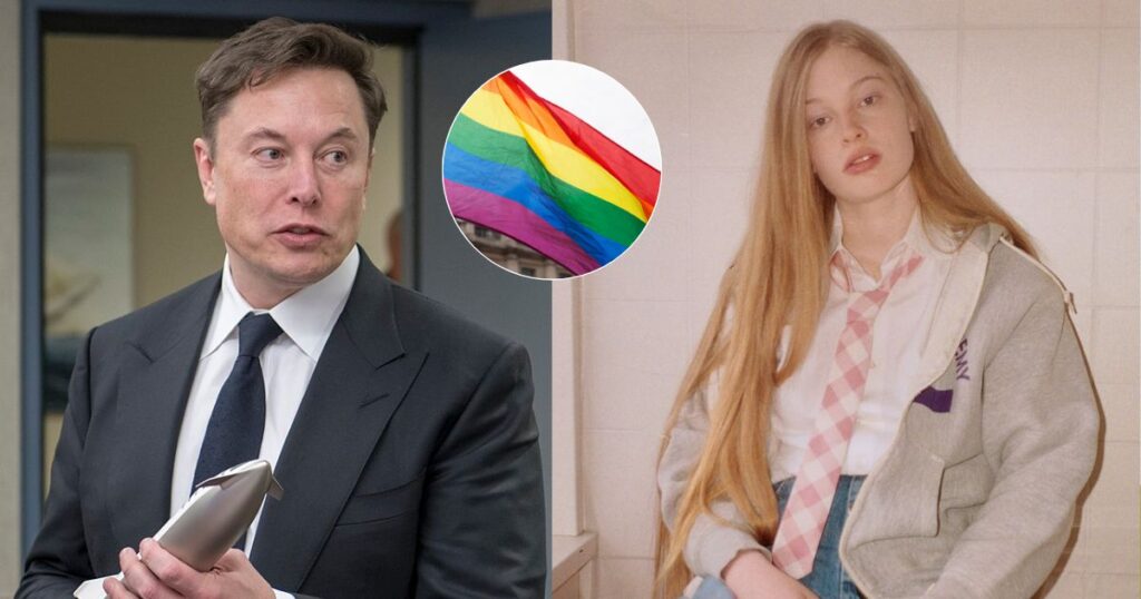 Elon Musk and Vivian Jenna Wilson
