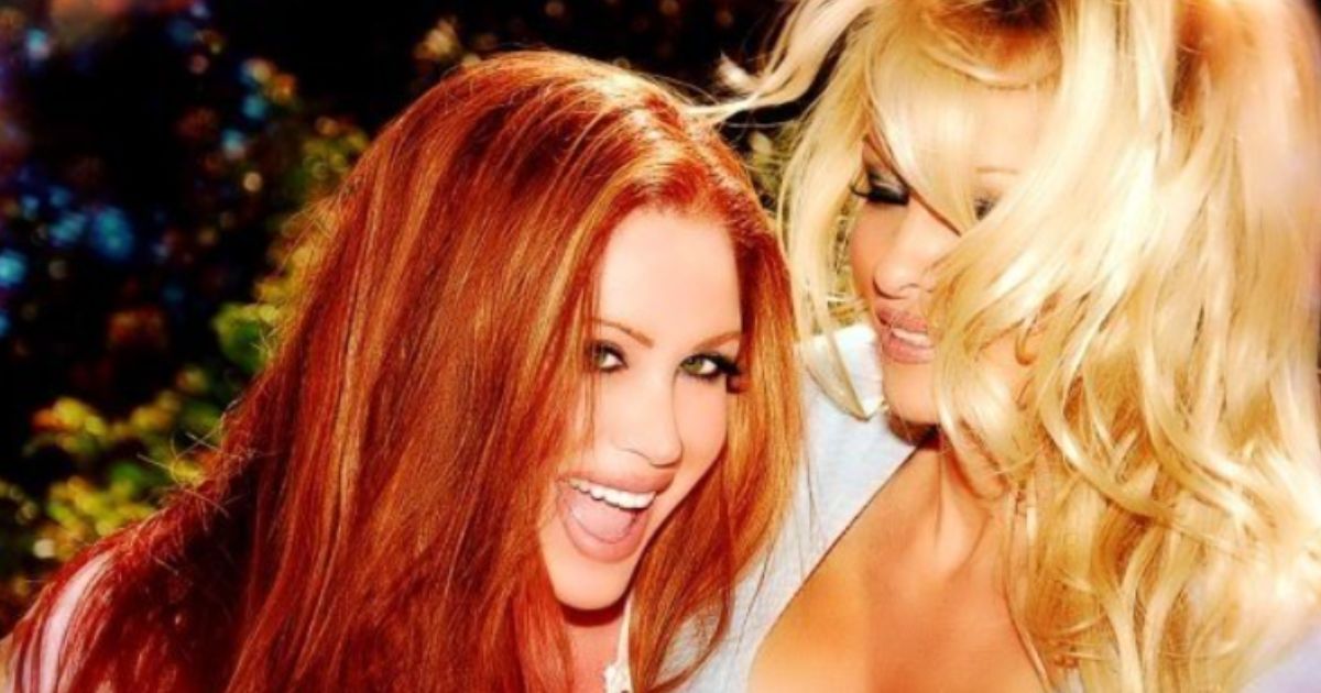 Pamela Anderson with Alex Vogel