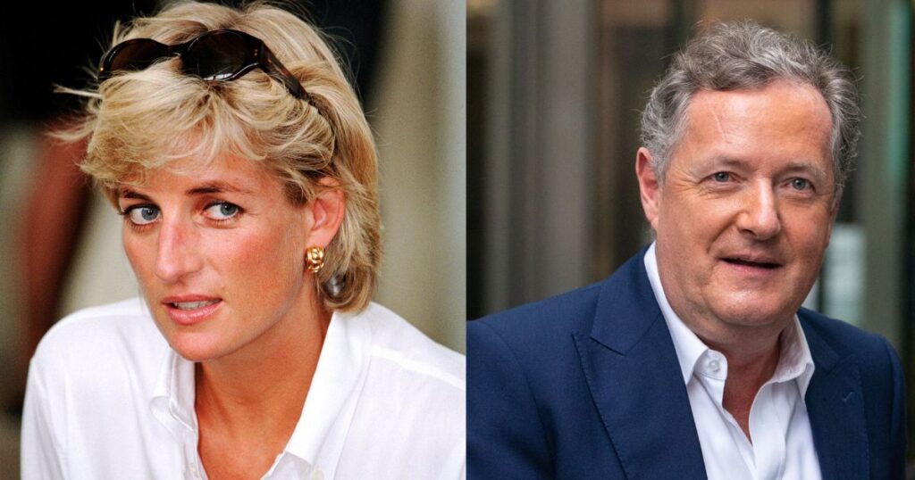 Piers Morgan Claims Princess Diana Would Edit and Fax Back Her Stories