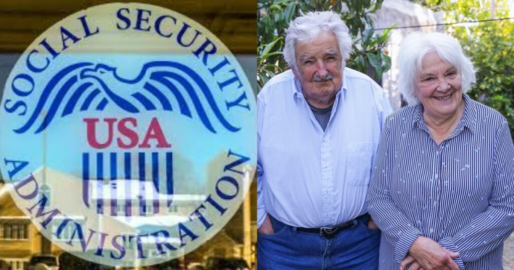 Planning to claim Social Security benefits? here are the top mistakes to avoid.(Social Security Logo—Photo by Timothy Valentine, March 8, 2019—via Flickr) and (picture of the old couple by Casa Rosada—via Wikimedia Commons)