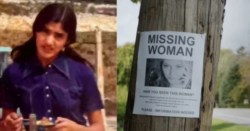 20-year0old woman, Sarjit Kaur Mann, vanished in 1976