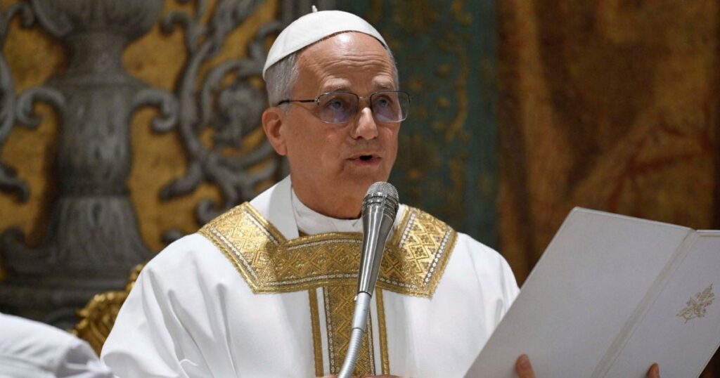 Pope Leo XIV at the Vatican