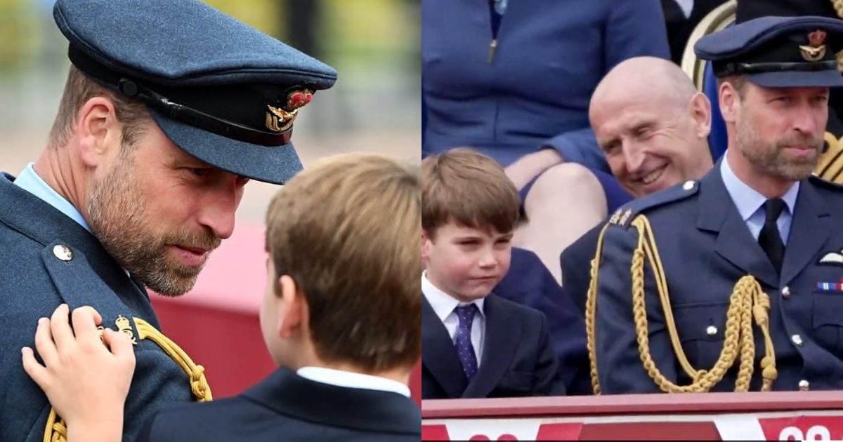 Prince Louis Asked A Savage Question to Prince William During VE Day Parade