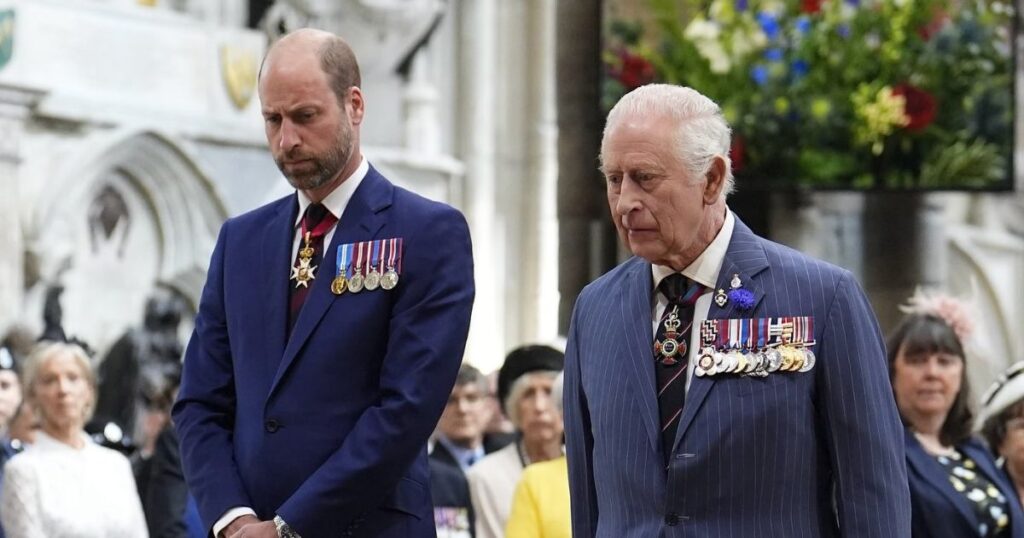 Prince William and King Charles