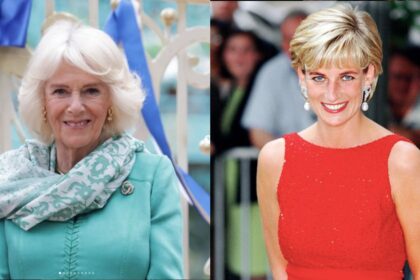 Queen Camilla ( @hmqueencamilla) and Princess Diana (Instagram|@lady.diana._)