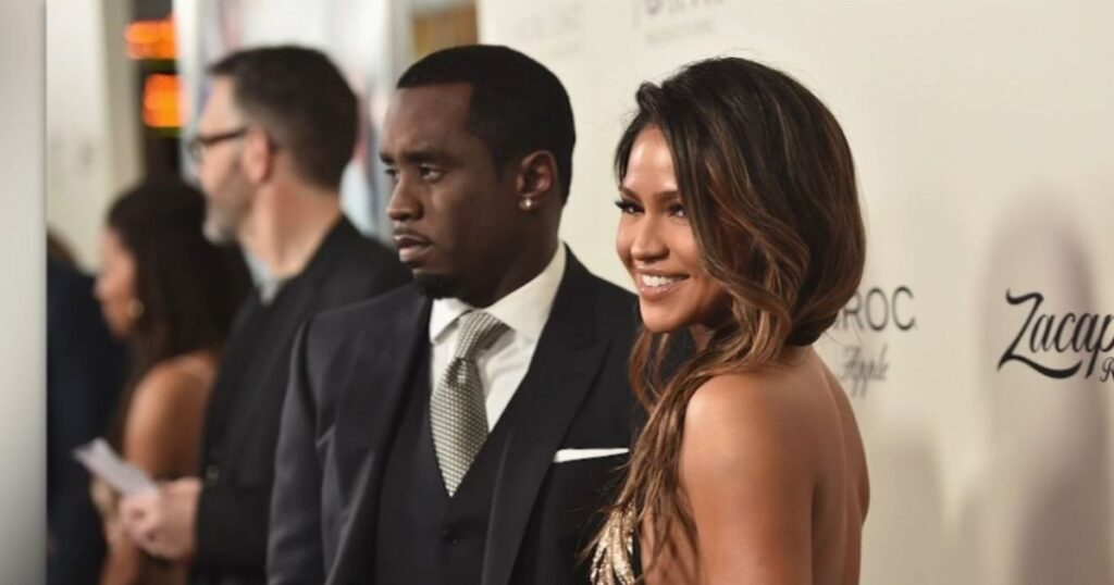 Sean Diddy Combs with Cassie Ventura