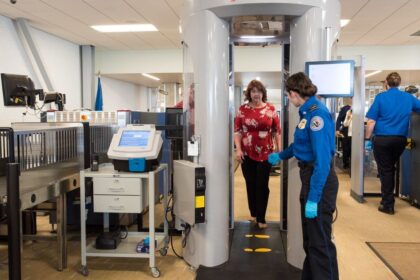 Passengers afraid of TSA body scans.