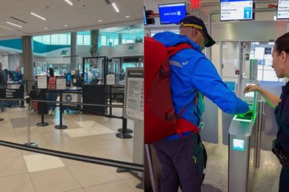 TSA introduces advanced screening system to streamline air travel (right@flymanchestr) and (left—via rawpexel)