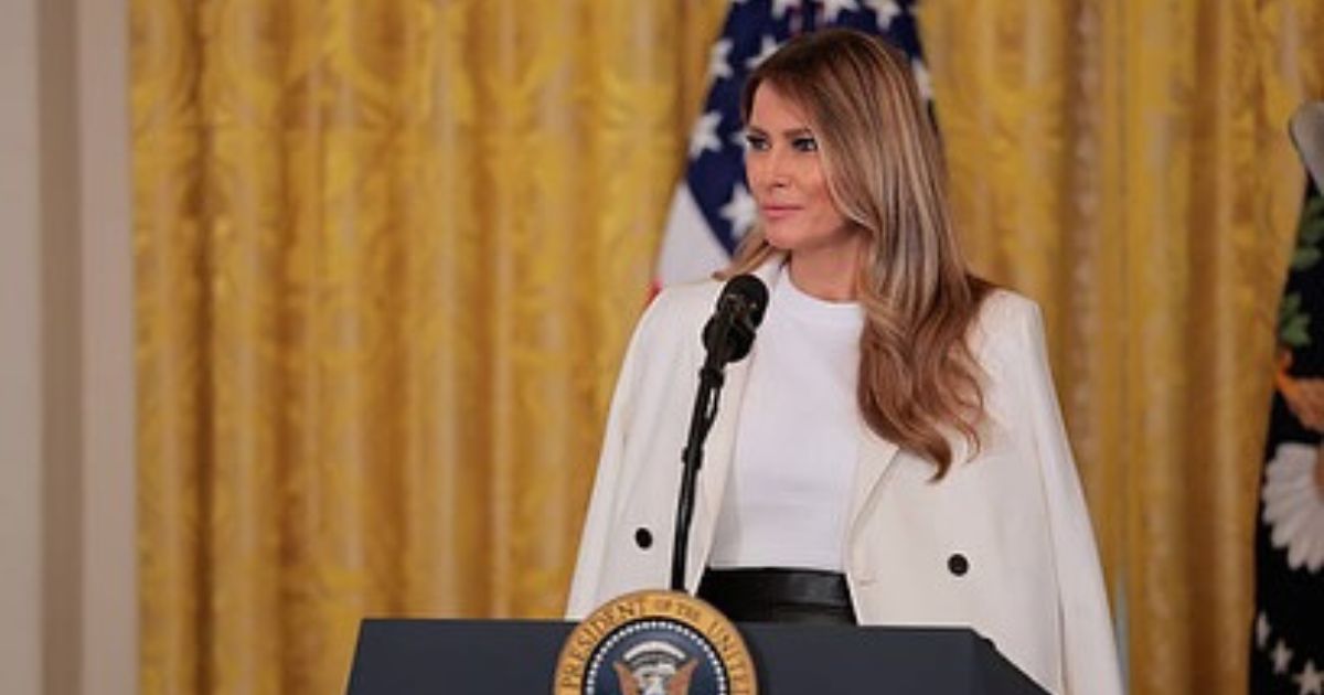 The FLOTUS During Her Speech