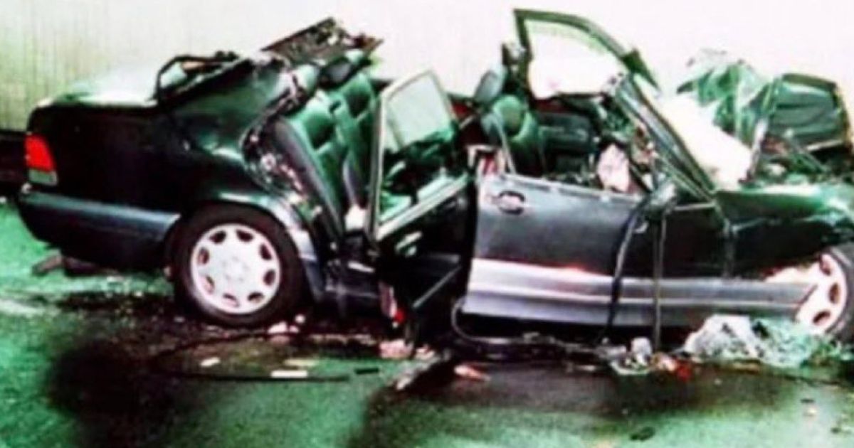 The car that Princess Diana died in