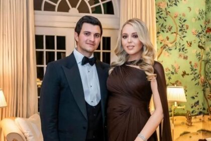 Tiffany Trump with Her Husband Michael Boulos