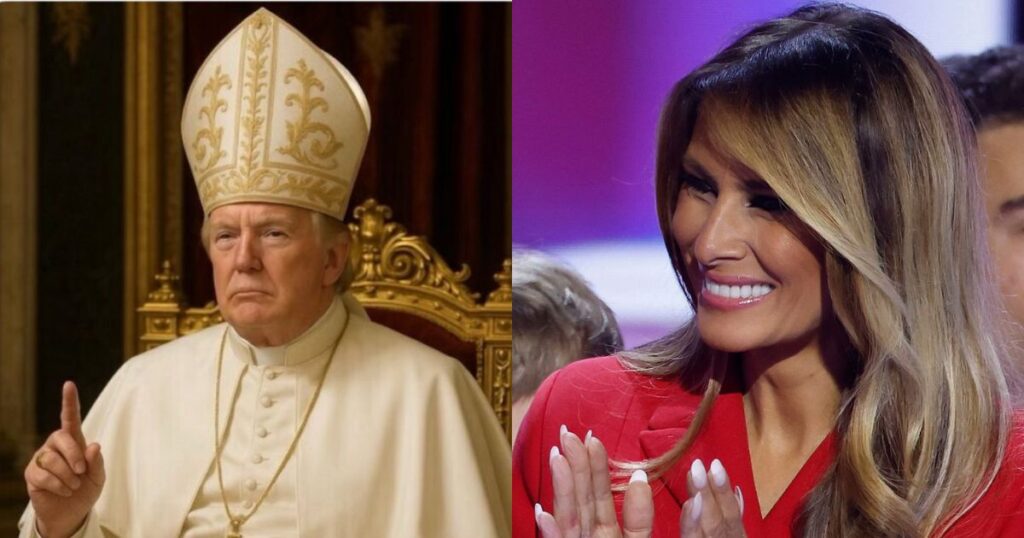 Donald Trump Says Melania Found Him Cute As Pope