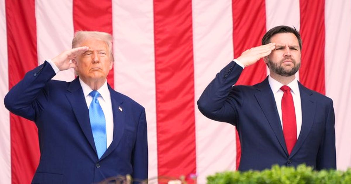 Donald Trump and JD Vance Honor the Fallen on Memorial Day