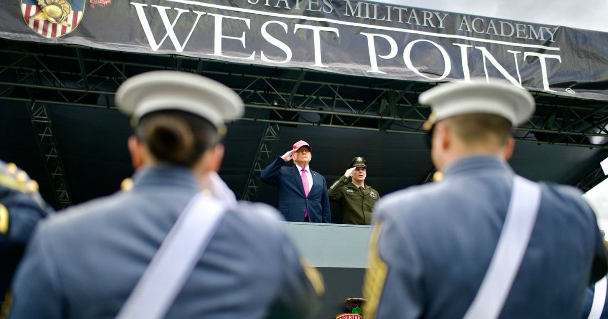 Trump at WEST POINT
