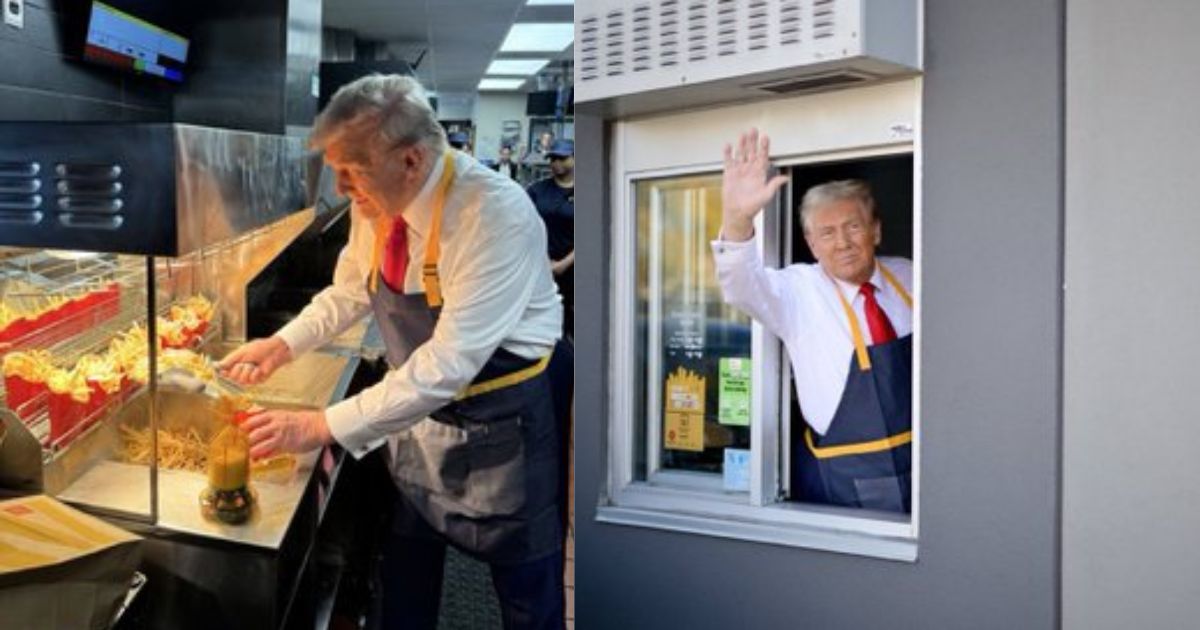 Why is Donald Trump McDonald's fan?
