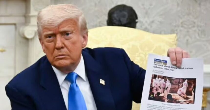 Trumps Genocide Photo Sparks Outrage