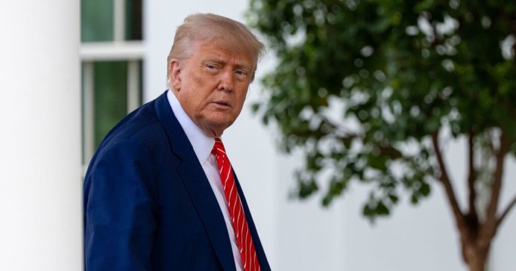 US President Donald Trump