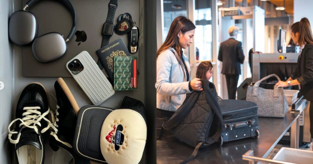 TSA warns against airport tray aesthetics trend