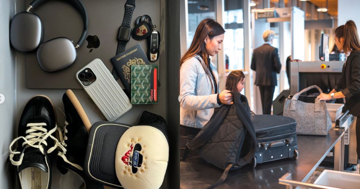 TSA warns against airport tray aesthetics trend