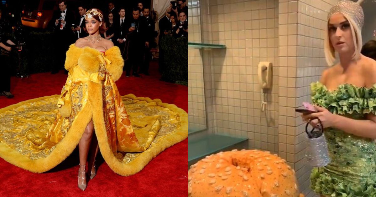 Rihanna and Katy Perry's Met Gala outfits that sparked memes