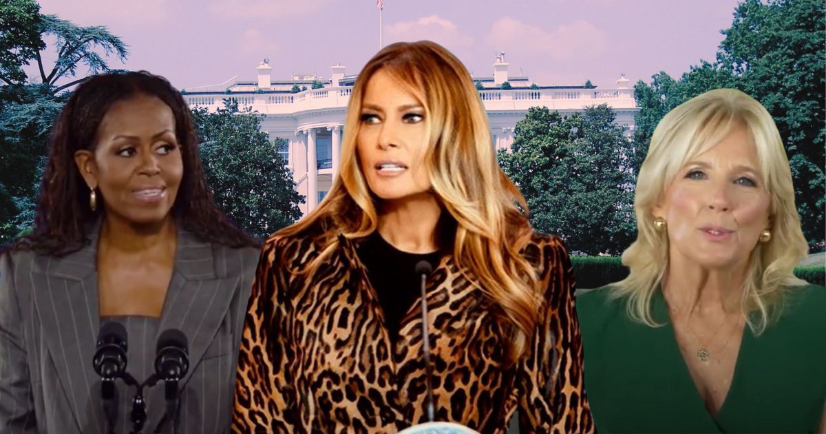 Michelle Obama, Melania Trump and Jill Biden