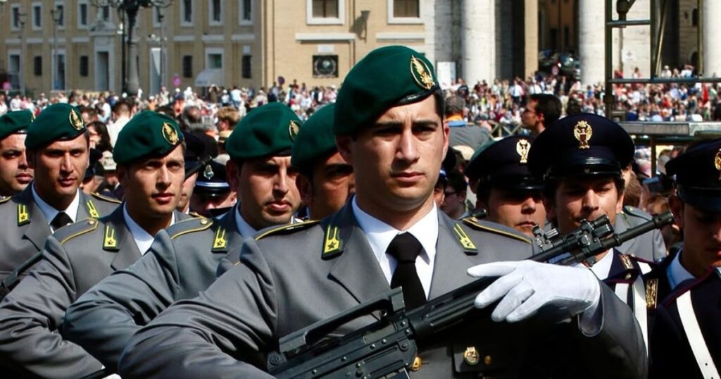 Swiss Guard celebration on 500th anniversary 