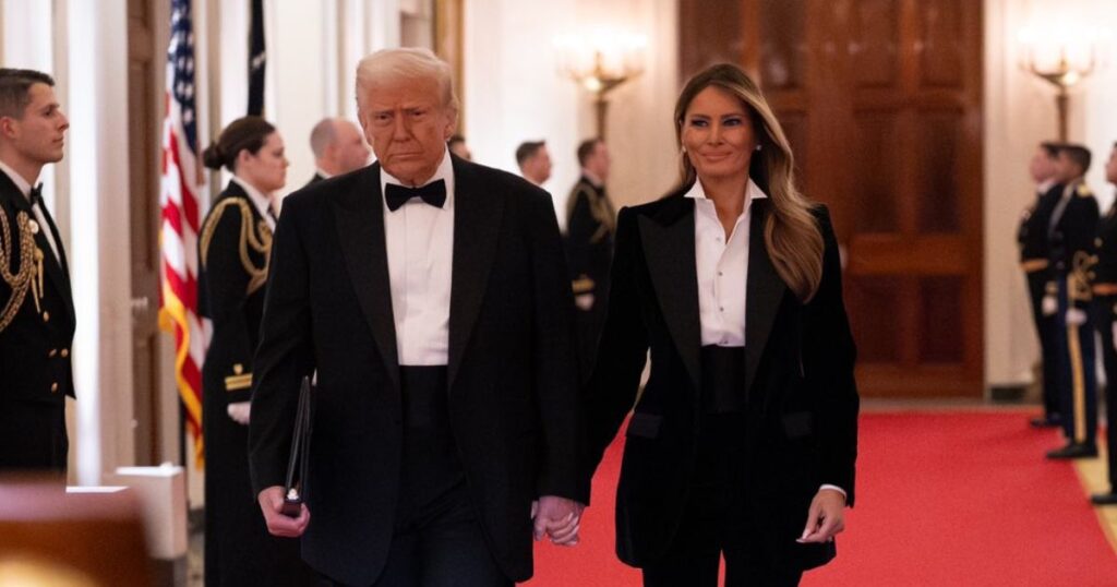Donald and Melania Trump