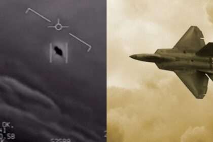 U.S. Fighter Jet Struck by UFO Mid-Air