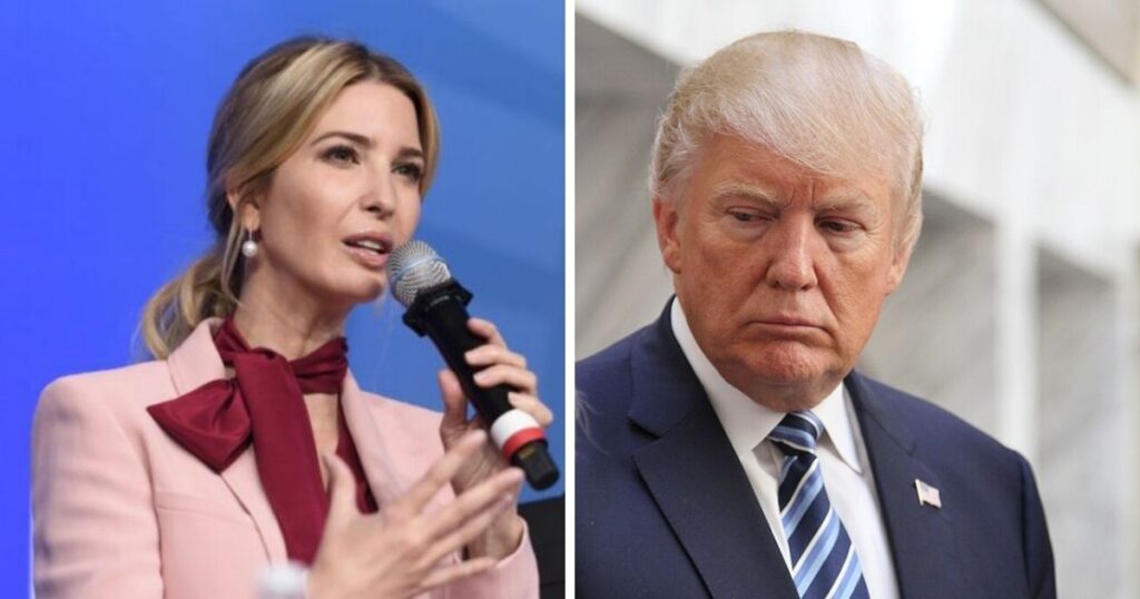 Ivanka Trump and Donald Trump