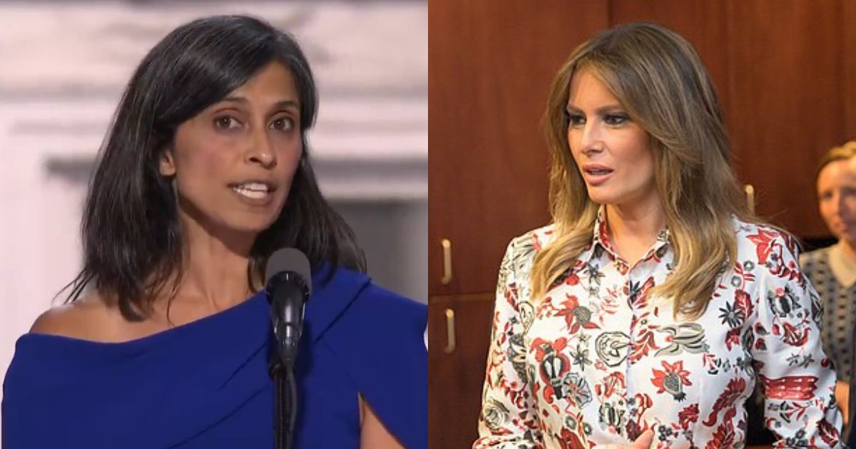Melania Trump and Usha Vance appear fake and cold with each other