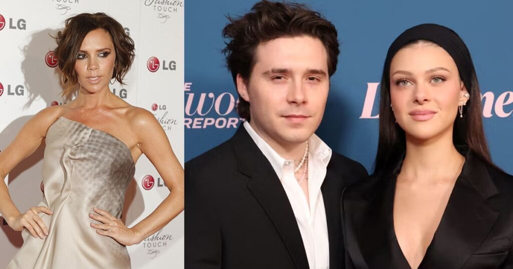 public feud between Victoria Beckham and her son and his wife