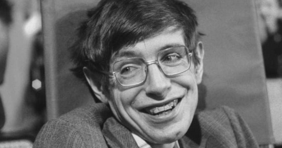 Young Stephen Hawking