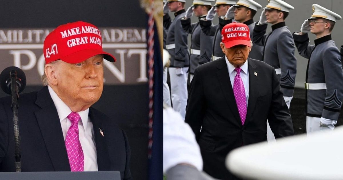 Donald trump at west point