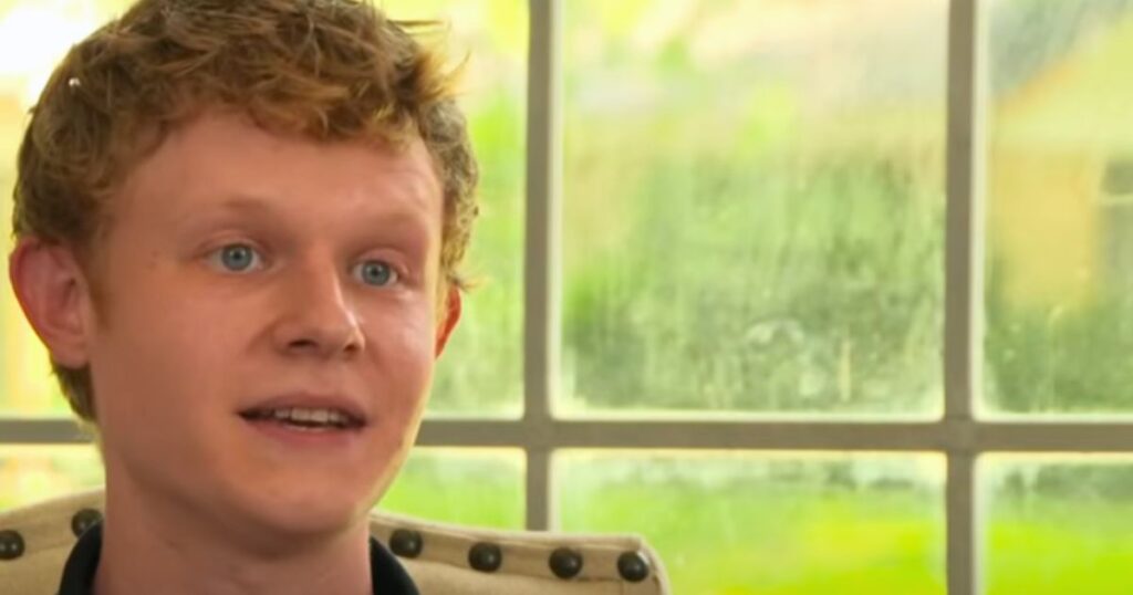 28-year-old Russell Leahy, the man who lost his life savings in a scam ( Credits- WFAA|via YouTube)