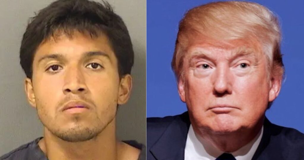 An intruder tried to break into Donald Trump's resort (Image via / Palm Beach County Sheriff's Office