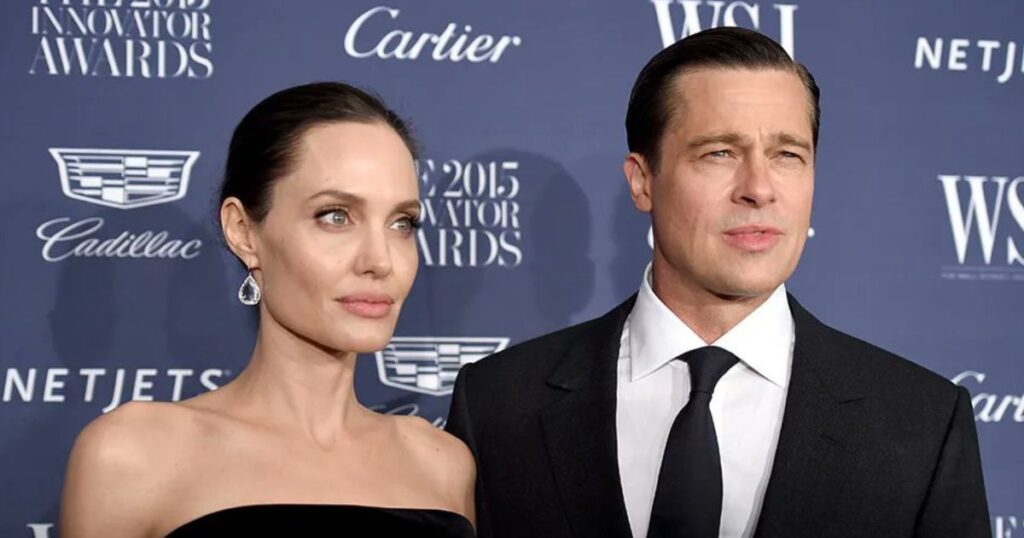 Angelina Jolie and Brad Pitt