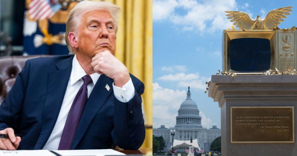 Art installation in Washington D.C.