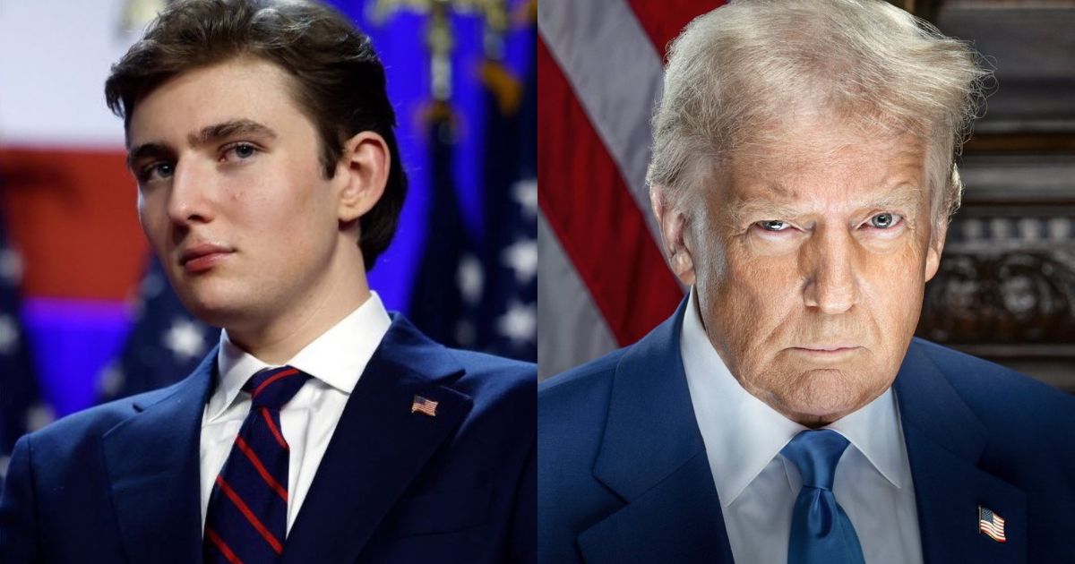 Barron and Donald Trump
