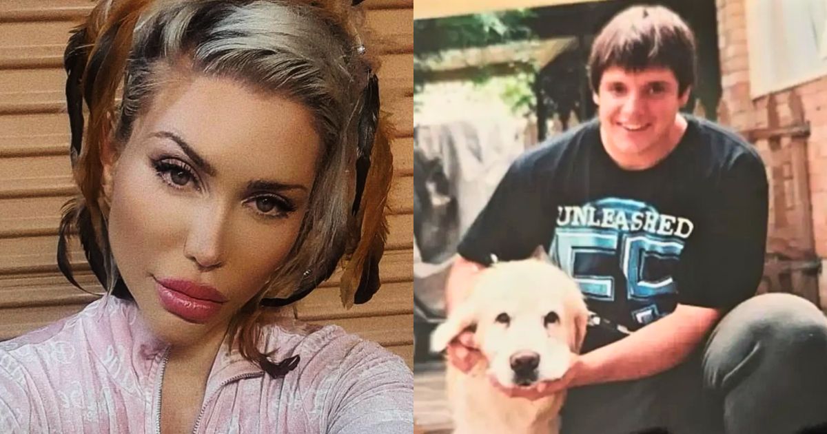 Former Beauty and the Geek Australia contestant (L) Tamika Chesser, now accused of murder of her boyfriend (R) Julian Story