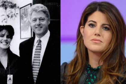 Bill Clinton and Monica Lewinsky.