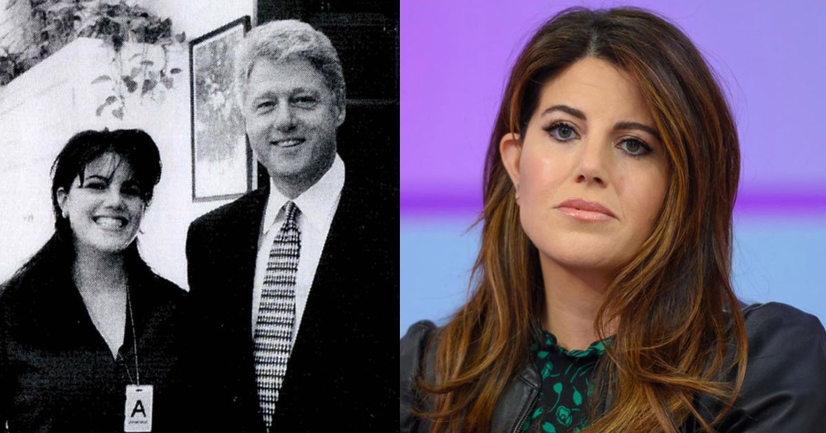 Bill Clinton and Monica Lewinsky.