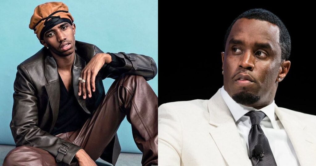 Christian Combs and Diddy